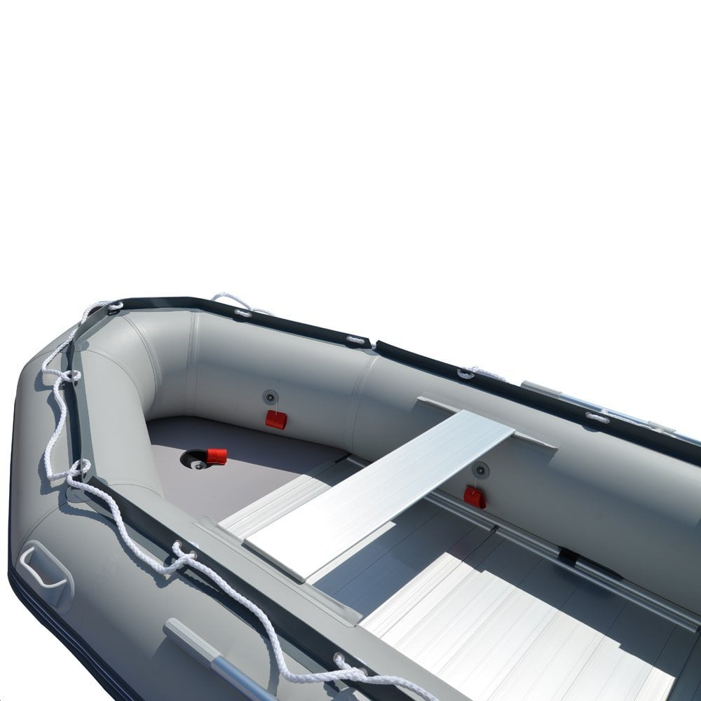 BRIS 1.2mm PVC 14.1Ft Inflatable Boat Rescue Dive Raft Power Boat