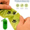 thumbnail image 4 of Bolsas Biodegradables para Excrementos de Perro Bluelander 255 Bolsas a Prueba de Fugas 17 Rollos con 15 Bolsas c/u, 4 of 5