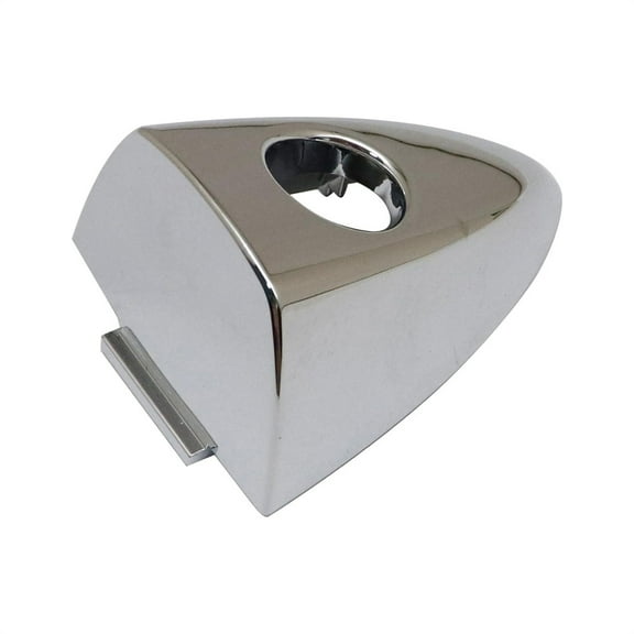 1× Chrome Front Left Door Handle Key Bezel Cover Cap For Honda Accord 2013-2017