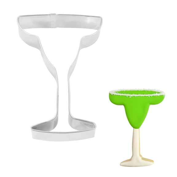 R&M International Margarita Glass 4" Cookie Cutter