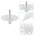 thumbnail image 4 of Uxcell 40mm Perforated Insulation Pins, 50 Set Insulating Nails Wall Plug Plastic Expansion Bolts for Fixing Foam Board, 4 of 6
