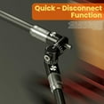 thumbnail image 6 of Kit, Adjustable Bow Rod Stabilizer for Compound Bows, Quick Disconnect Single-Sided V-bar Mount, Aluminum Alloy Sidebar Mount Bow Mount, 6 of 8