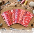 thumbnail image 3 of Threns 126Pcs Quilting Cotton Fabric Squares Sheets, Patchwork Cotton Fabric Sets, Multi-Color Printed Craft Fabric for DIY Sewing Scrapbooking Quilting Craft Patchwork,5" x 5", 3 of 8
