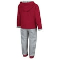thumbnail image 3 of Toddler Colosseum Crimson/Heathered Gray Washington State Cougars Poppies Pullover Hoodie and Sweatpants Set, 3 of 3