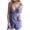 Blue, variant on Sexy Pajama Set for Women Lace Trim 2-Piece Pjs V Neck Sleeveless Adjustable Spaghetti Strap Cami Elastic Waist Shorts Lightweight Ice Silk Loose Fit Loungwear Homewear 2026 Summer Pajamas