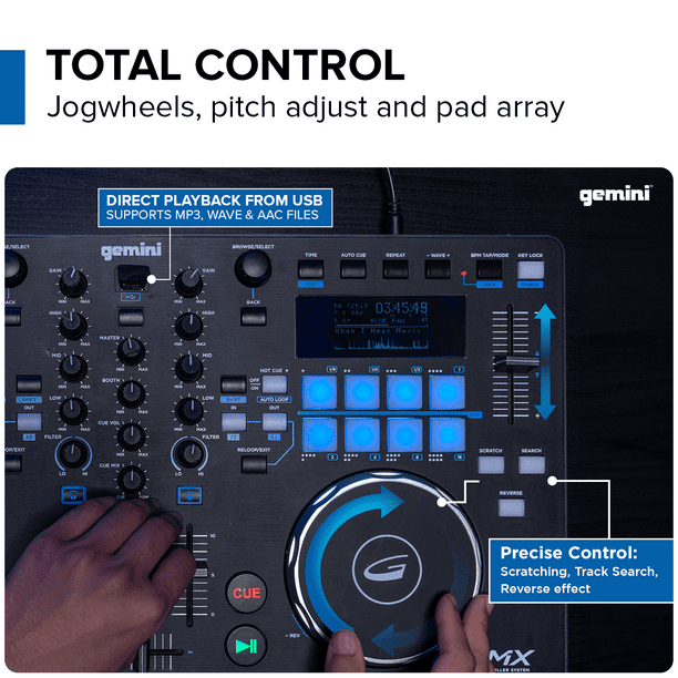 Gemini djコントローラー　gmx Amazon.com: Gemini Sound GMX Versatile DJ Controller & Media