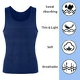 thumbnail image 5 of QRIC Mens Gynecomastia Compression Shirts Slimming Undershirt Body Shaper Tank Top Vest Abs Waist Trainer, 5 of 8