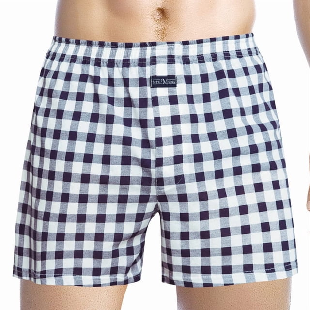 1 bóxer para hombre, 100 % algodón, tejido, varios colores.