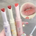 thumbnail image 4 of Lip Glaze Flower Love Jelly Mirror Lipstick Waterproof Non-stick Cup Lipstick Transparent Korea Makeup Lipstick Red Lip Tint, 4 of 5