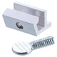 thumbnail image 3 of Cerradura de ventana Seguridad ajustable Perforadora gratuita para dormitorio de niños en casa 2 piezas, 3 of 5