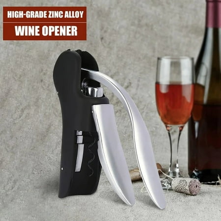 

UDAXB Kitchen Gadgets Wine Opener Wine Set Stainless Steel Vertical Lever Corkscrew