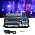 thumbnail image 2 of Black DJ Lighting Controller,Grand Console DMX and MIDI Operator 1024 Channel Lighting Controller for Live Concerts KTV DJs Clubs, 2 of 11