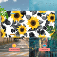 thumbnail image 5 of 1 Pcs 2D Flat License Plate Covers & Frames, Sunflowers with For Decorative Front, Waterproof For Decoration Aluminum License Plate Covers & Frames Cover For Men Women, 12" X 6", 5 of 6