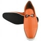 thumbnail image 3 of LIBERTYZENO Mens Classic Formal Shoes Slip On Loafers, Orange, 3 of 8