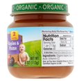 Earth's Best Organic Apples & Plums Baby Food Stage 2 6 months+, 4 oz
