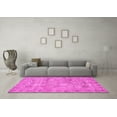 thumbnail image 3 of Ahgly Company Indoor Rectangle Abstract Pink Modern Area Rugs, 8' x 12', 3 of 4