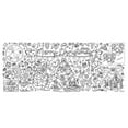 thumbnail image 1 of HUANBAI Coloring Poster 30 X 72 Inches Paper Coloring Tablecloth For Kids Large Coloring Activity Poster For Kids Home Party, 1 of 5