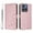 Pink, variant on Phone Case for Motorola Moto G Stylus 5g 2025 Rfid Blocking Flip Folio Magnetic Card Slots Holder Kickstand Pu Leather