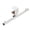 White, variant on Space Saving Desk Side Hook For Backpacks Carbon Steel Construction Easy Installation Bag Hanger Classroom Accessory
