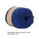 thumbnail image 5 of Naiovety Hilo de tejer de 5 hebras de 50g, hilo de ganchillo tejido a mano de grosor medio para bufanda de bebé, gorro de ganchillo, Artesanía No.13, 5 of 6