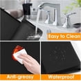 thumbnail image 4 of Yazoeia Washer and Dryer Top Cover, 23.6×19.7 Inch Washing Machine Cover, Washer Top Protector, Silicone Rubber Mat, Washable Dryer Top Protector Mat, Washer and Dryer Top Protector for, 4 of 7