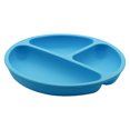thumbnail image 2 of Plato de silicona para bebé, platos antideslizantes para niños pequeños, cuencos de entrenamiento para alimentación de alimentos (azul) Tmvgtek Para estrenar, 2 of 9