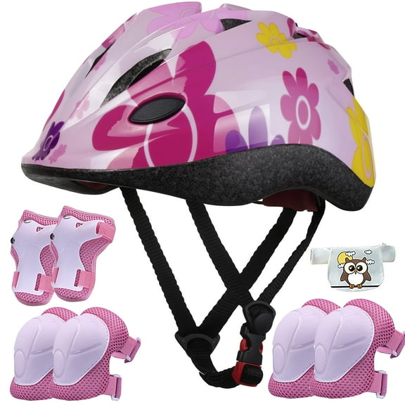 QIYAA Kids Bike Helmet,Child Multi-Sport Safety Cycling Skating Scooter Helmets for Toddler Kids Ages Boys Girl