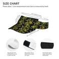 thumbnail image 3 of Honeii Corn And Dragonflies Print Adult Sunscreen Visor Cap, Adjustable Sun Protection Hat,Sun Visor Hats,UV Protection Outdoor Sports Golf Running Sun Caps, 3 of 7