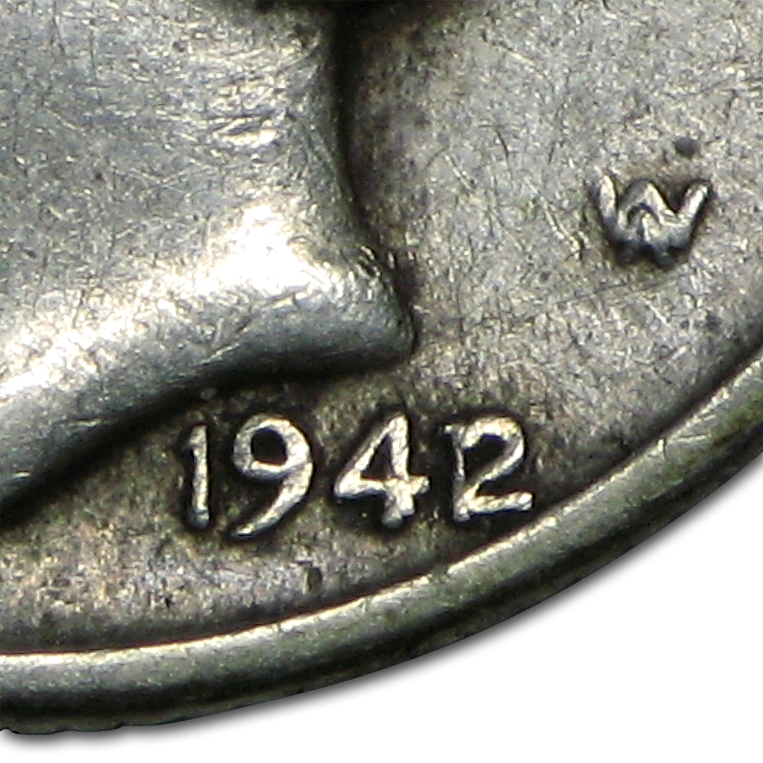 1942 D Mercury Silver Dime 42 Over 41 Coin Value Prices, Photos & Info