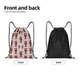 thumbnail image 5 of Defioc Red Lobster With Claws for Drawstring Backpack Sports Gym Bag for Women Men Children Adult Sackpack Yoga Bag for Wet Swimming,Gym,and Workout Gear -Medium, 5 of 9