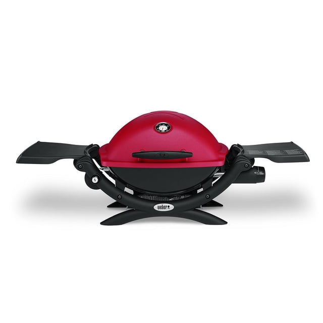 Parrilla Weber Q1200 Rojo de Propano Líquido