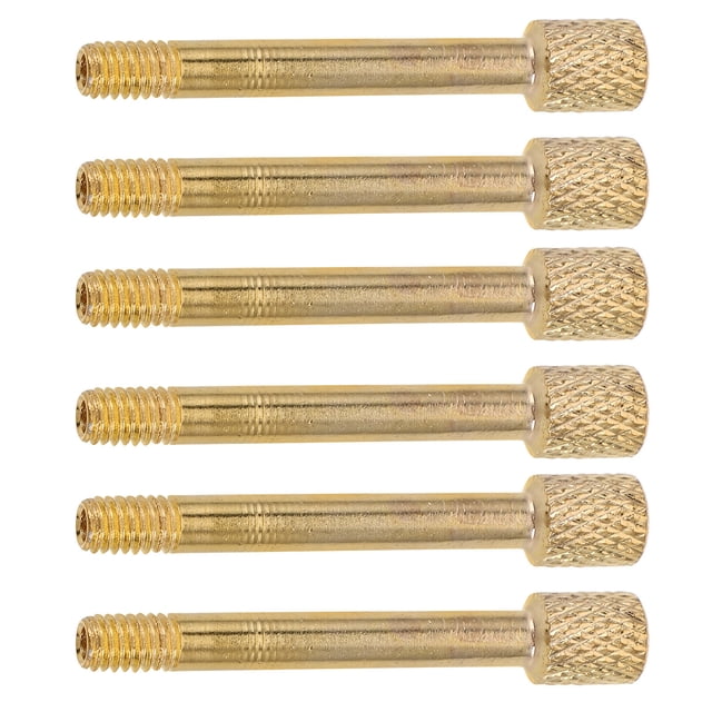 KALLORY 6Ud Tornillos De Para Tremolo De Guitarra Accesorios Metálicos Dorados