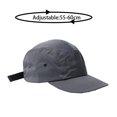 thumbnail image 4 of VACIGODEN Gorra de béisbol de 5 paneles para hombre, color sólido, ala flexible, secado rápido, para mujer, estilo casual, estilo retro, estilo hip hop, para exteriores, 4 of 5