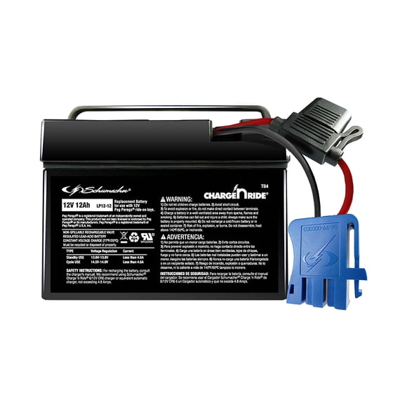 Batería Schumacher Electric TB4 12 V 12 Ah para Ride on Toys