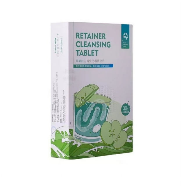 Dvkptbk Dental braces cleaning tablets Orthodontic Retainer Cleaning Tablets Bracelet Cleaning Agent Cleaning Liquid