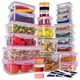 thumbnail image 4 of Recipientes herméticos RockBerry para almacenar alimentos, 1,5 L x 50, sin BPA, 4 of 6