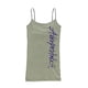 thumbnail image 1 of Aeropostale Womens Foil Logo Cami Tank Top, gris, grande Aeropostale Cami, 1 of 2