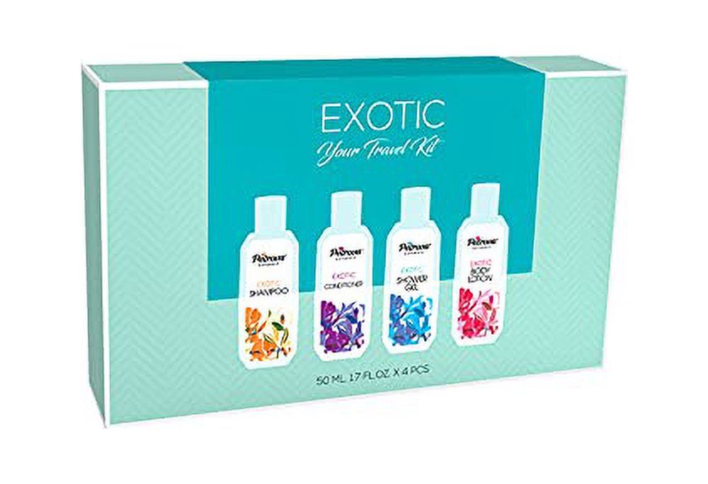 Exotic Your Travel Kit (Shampoo 50Ml,Conditioner 50Ml,Shower Gel 50Ml
