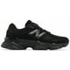 thumbnail image 1 of Size 7.5 - New Balance 9060 Triple Black Suede, 1 of 6