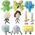 thumbnail image 5 of Recién llegado, juguete de peluche BFDI, batalla para Dream Island, muñeco de peluche, cuatro X dos flores de fuego, piruleta en forma de gota de agua, regalo suave para seguidores de niños, 5 of 5