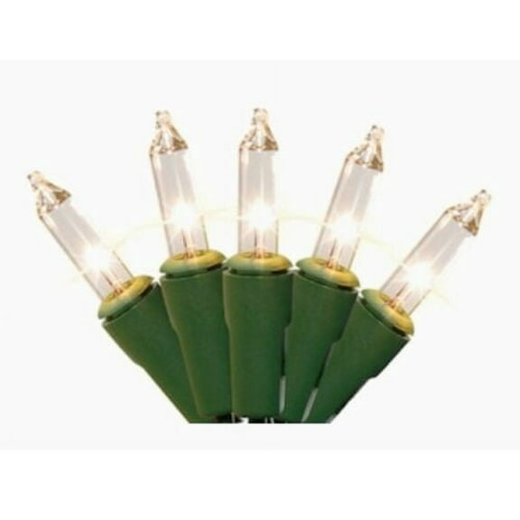 Holiday Living 100-Count 20.62-ft White Clear Mini Plug-In Christmas String Lights