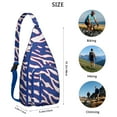 thumbnail image 3 of Vintage Leopard Sling Backpack - Romantic Animal Print Crossbody Bag, Fashionable Anti-Theft Daypack, 3 of 4