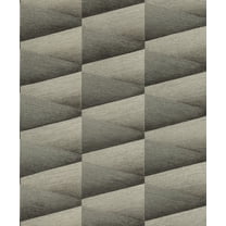 Advantage Shae Dark Grey Geo Wallpaper