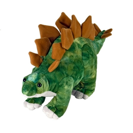 Wild Republic Dinosauria Medium Stegosaurus Stuffed Animal, 15 Inches