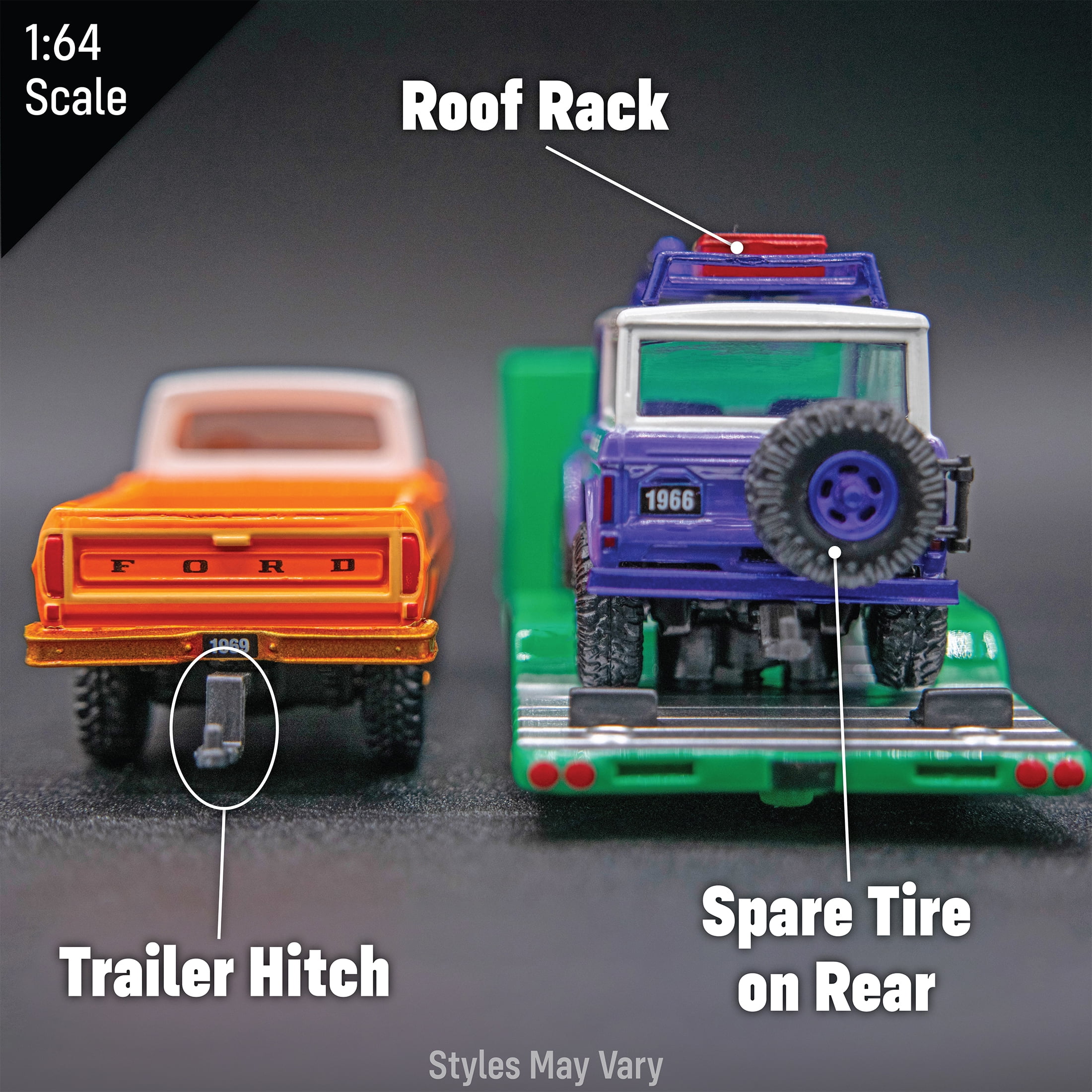 M2 Machines 56000 Coca-Cola Hauler 1:64 Scale Diecast Toy Cars & Trucks (2-3 Vehicles, Styles May Vary)