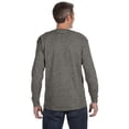 thumbnail image 2 of Gildan Heavy Cotton 5.3 oz. Long-Sleeve Men T-Shirt Graphite Heather 3X-Large, 2 of 3