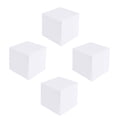 thumbnail image 3 of Minkissy 4Pcs Foam Craft Block for Wedding White Polystyrene Square Block Artists, 3 of 8