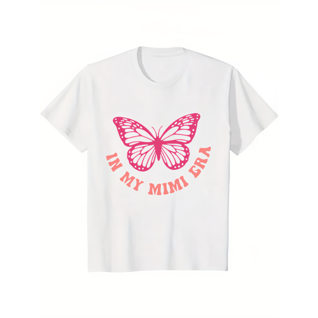 Camiseta "In My Mimi Era", camiseta "Mimi", camiseta de abuela, regalo para abuela, regalo para Nana, abuela, regalo de Navidad para Gigi, tela de algodón de concierto retro