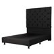thumbnail image 3 of Box Base Cama Matrimonial + Cabecera Capri Negro, 3 of 8