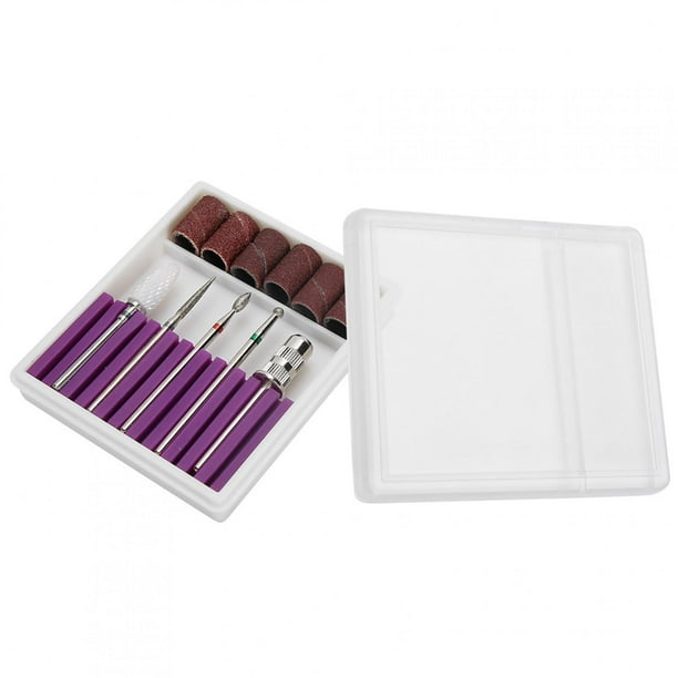 Juego de cabezales para pulir uñas BuyWeek 5 piezas acero de tungsteno